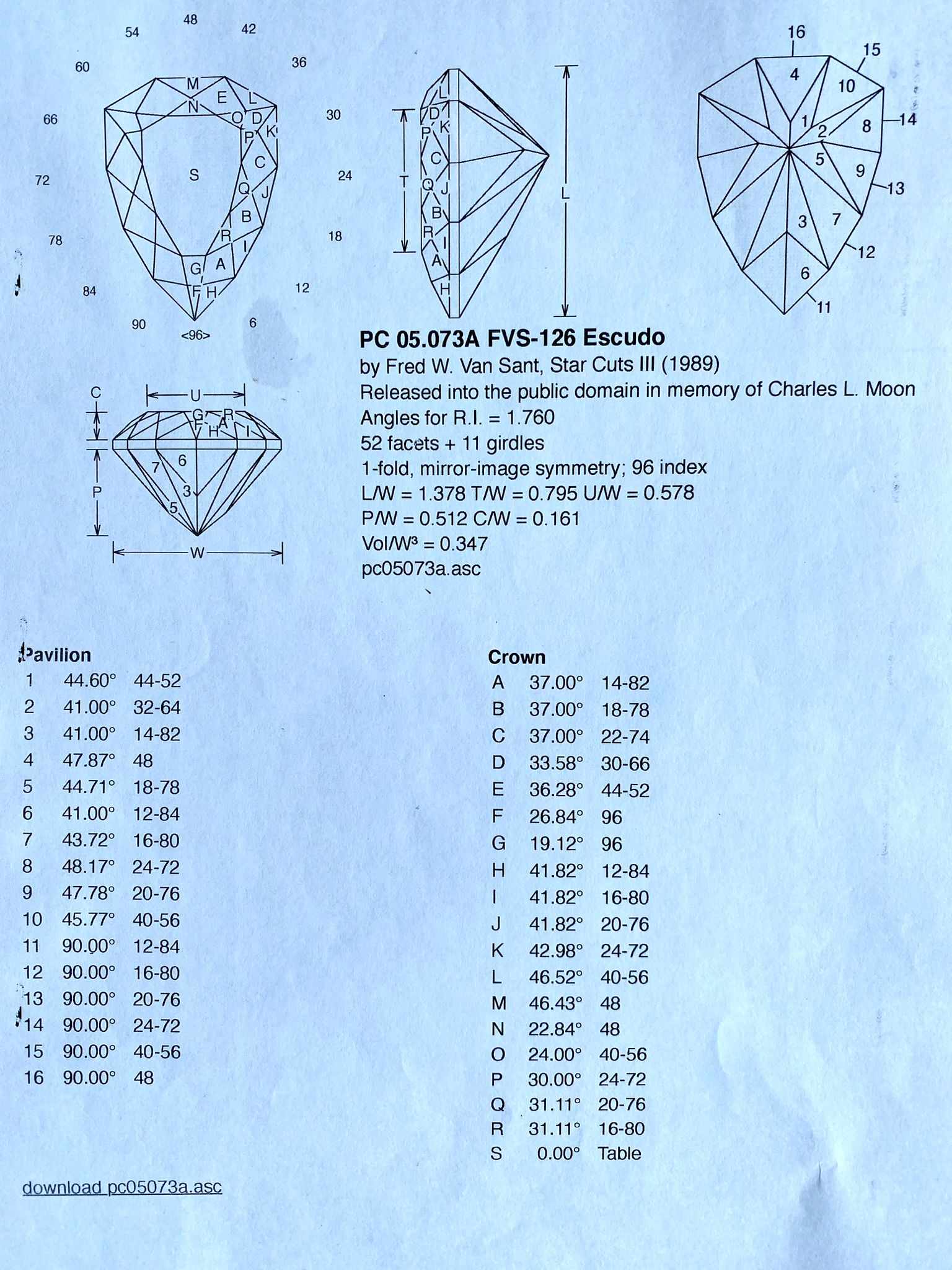 8.49x6.37x5.11mm precision-cut colour change garnet facet - Image 6