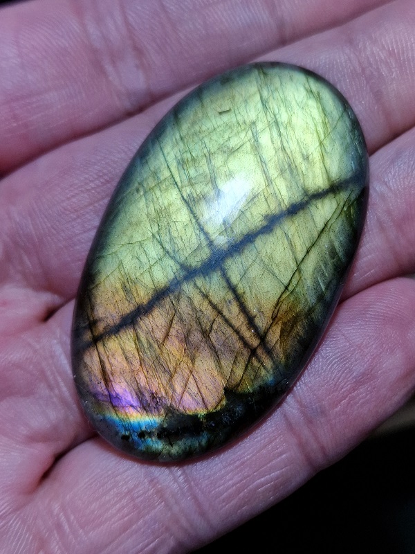 53x32mm labradorite cabochon