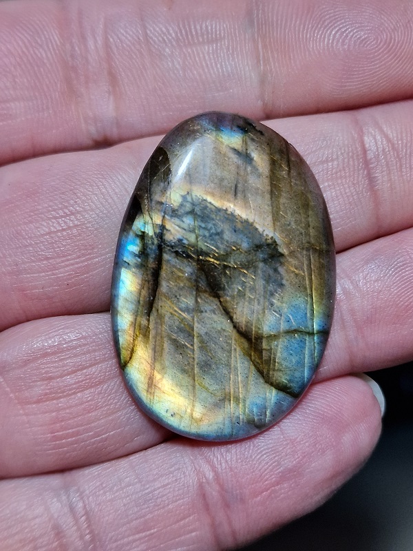 39x28mm labradorite cabochon