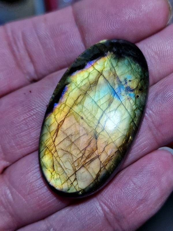 47x26mm labradorite cabochon