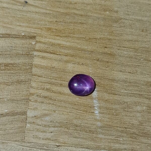 5.62x4.56mm Sri-Lankan star sapphire cabochon