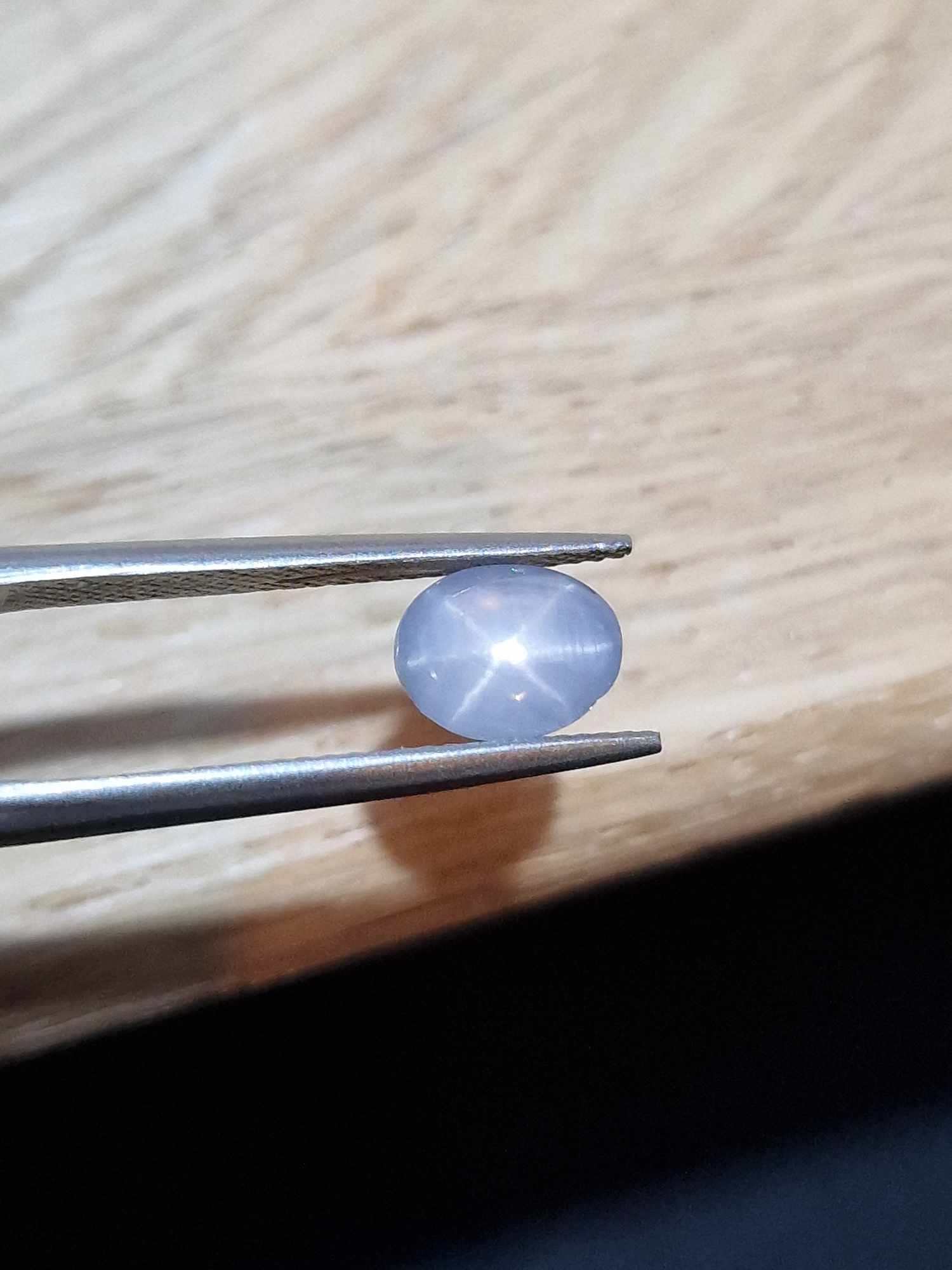 7.23x6.04x3.69mm Sri-Lankan star sapphire cabochon