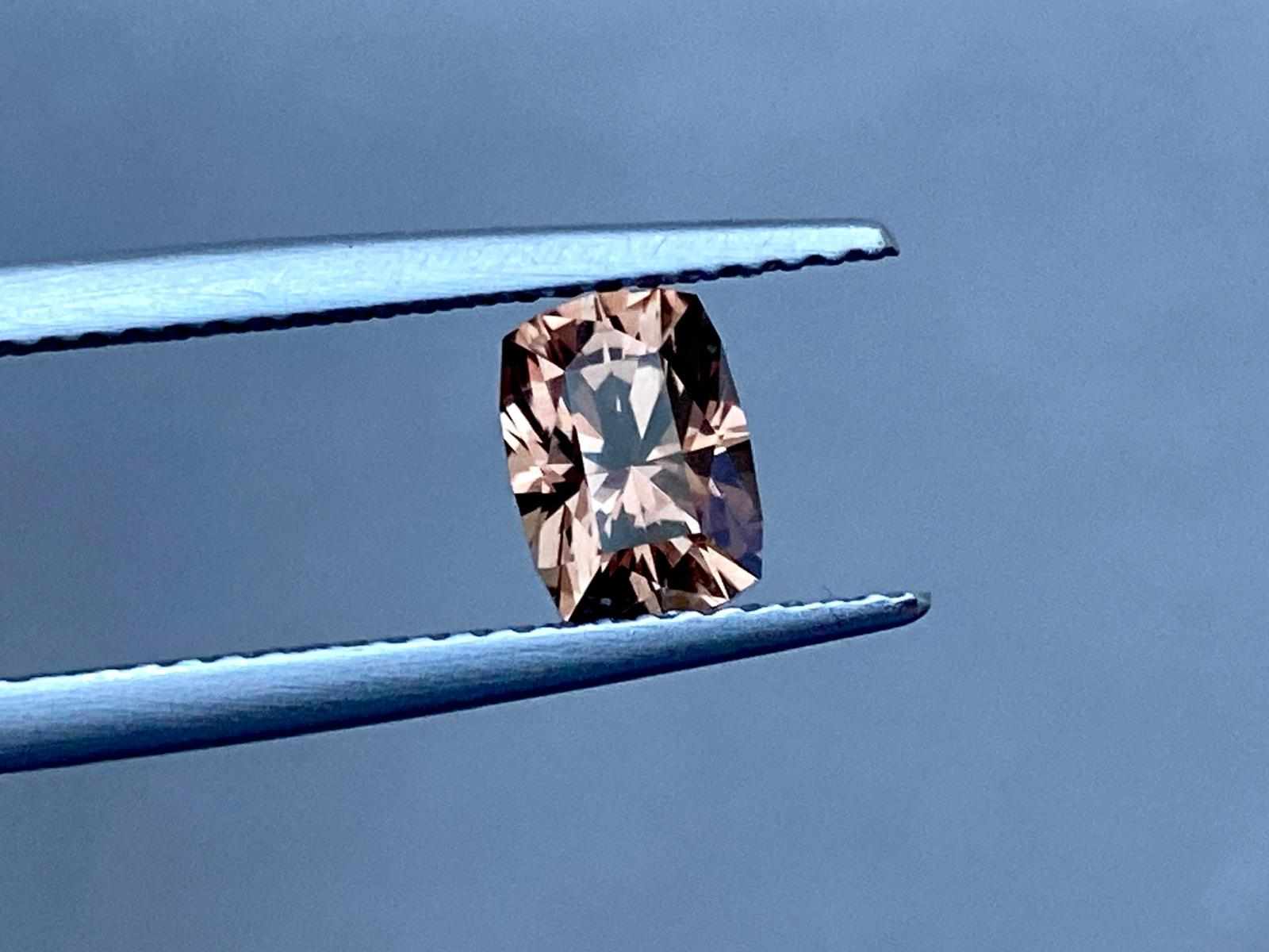 6.95x4.81x4.39mm precision-cut colour change garnet facet