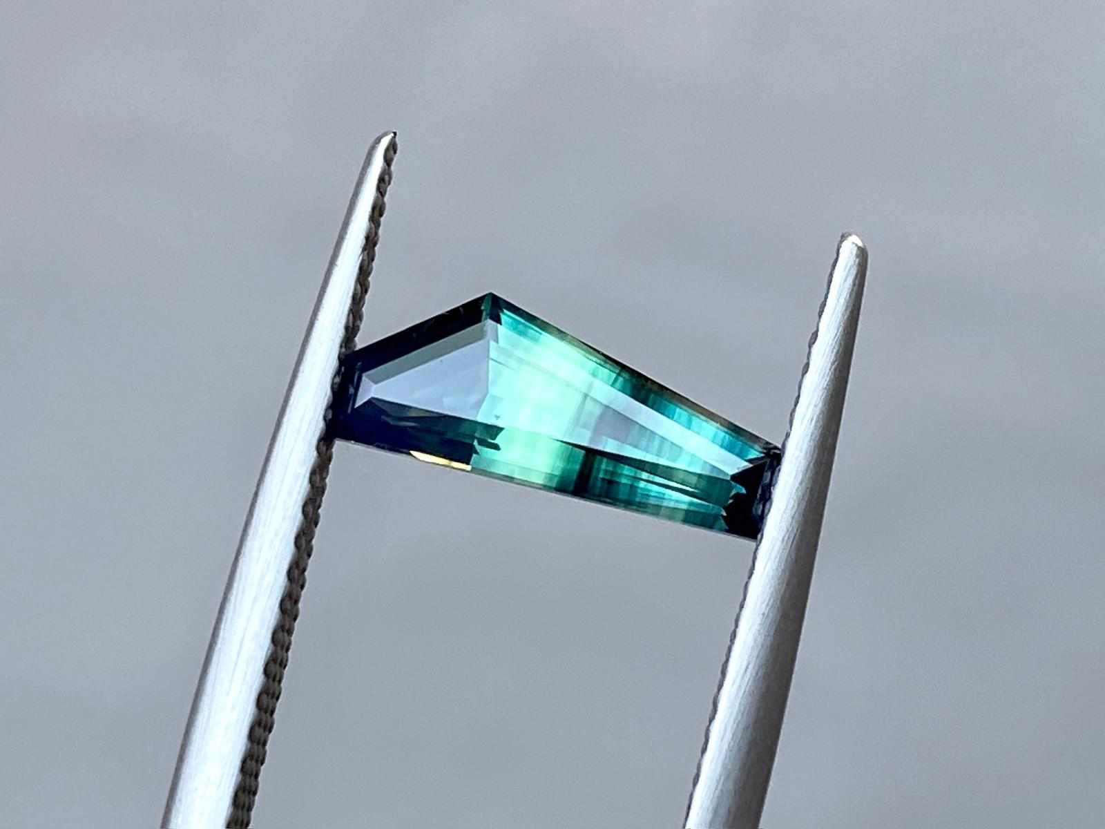 11.90x4.20x3.37mm precision-cut Nigerian sapphire facet