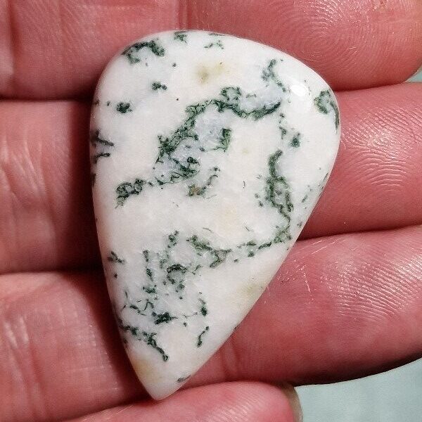 40x26mm green tree agate cabochon