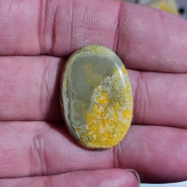 30x20mm bumblebee jasper cabochon
