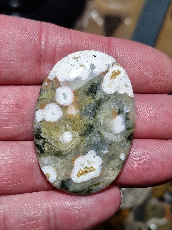 48x34mm Ocean jasper cabochon