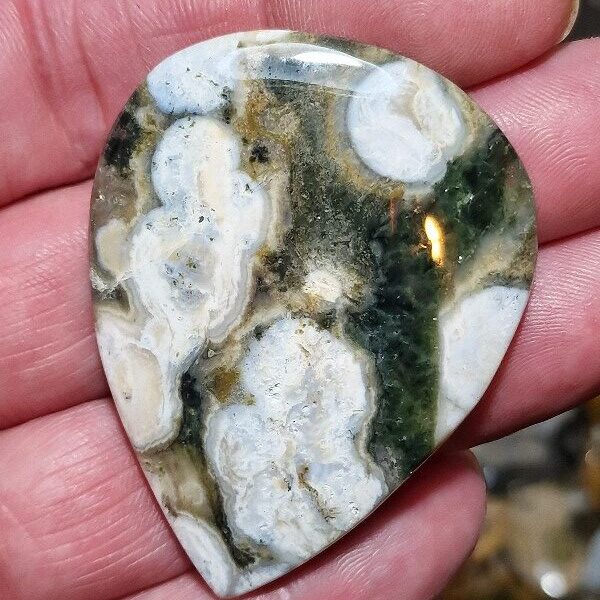 55x43mm Ocean jasper cabochon