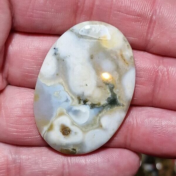 44x31mm Ocean jasper cabochon