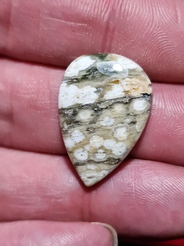 26x18mm Ocean jasper cabochon