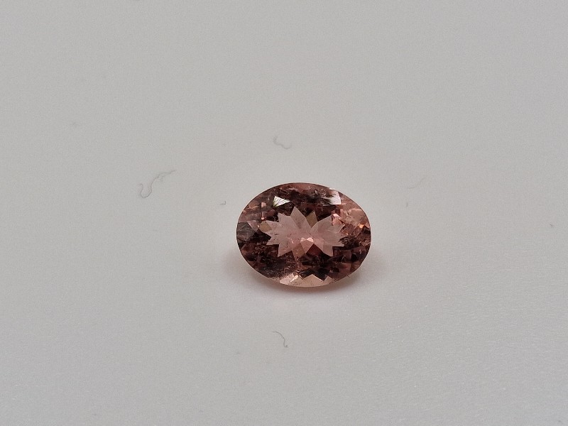 8.97x6.95x4.29mm Brazilian tourmaline facet