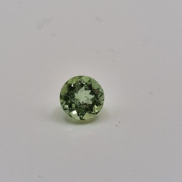 6.30x4.41mm round Brazilian tourmaline facet