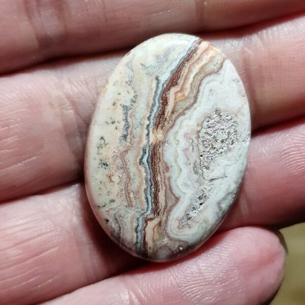 34x24mm Rosella jasper cabochon