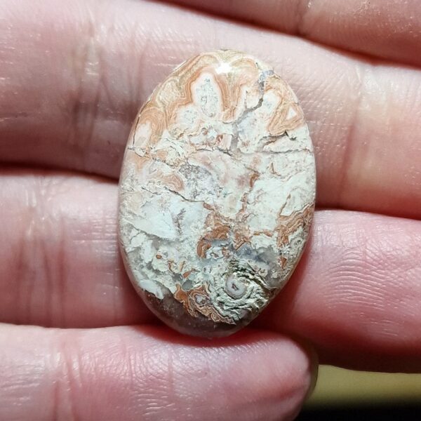 28x19mm Rosella jasper cabochon