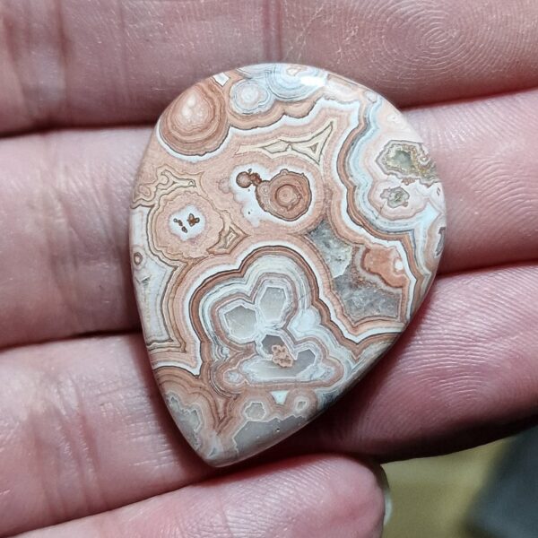 37x29mm Rosella jasper cabochon
