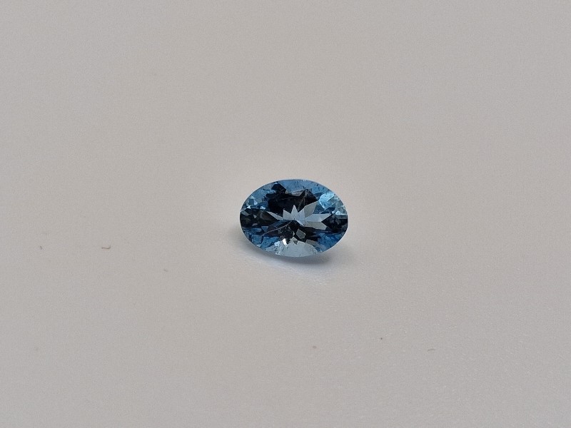 6.58x4.74x3.29mm Vietnamese Aquamarine facet