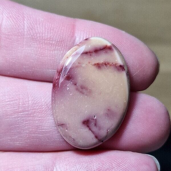 30x21mm Mookaite jasper cabochon