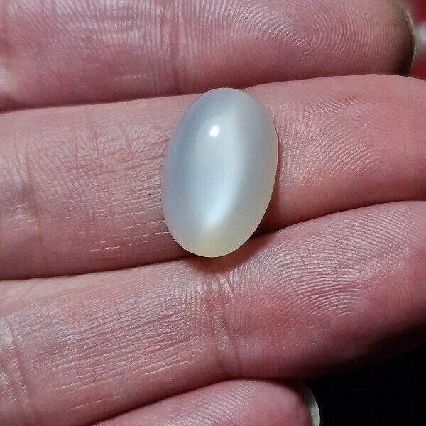 18x12mm white moonstone cabochon