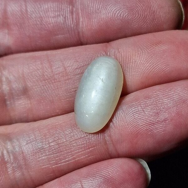 20x10mm white moonstone cabochon