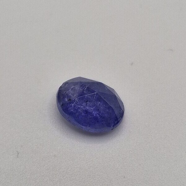 9.32x7.46x4.74mm rose-cut tanzanite cabochon