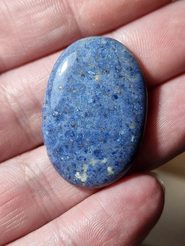 35x24mm dumortierite cabochon