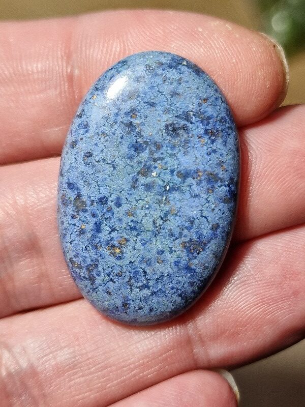 36x24mm dumortierite cabochon