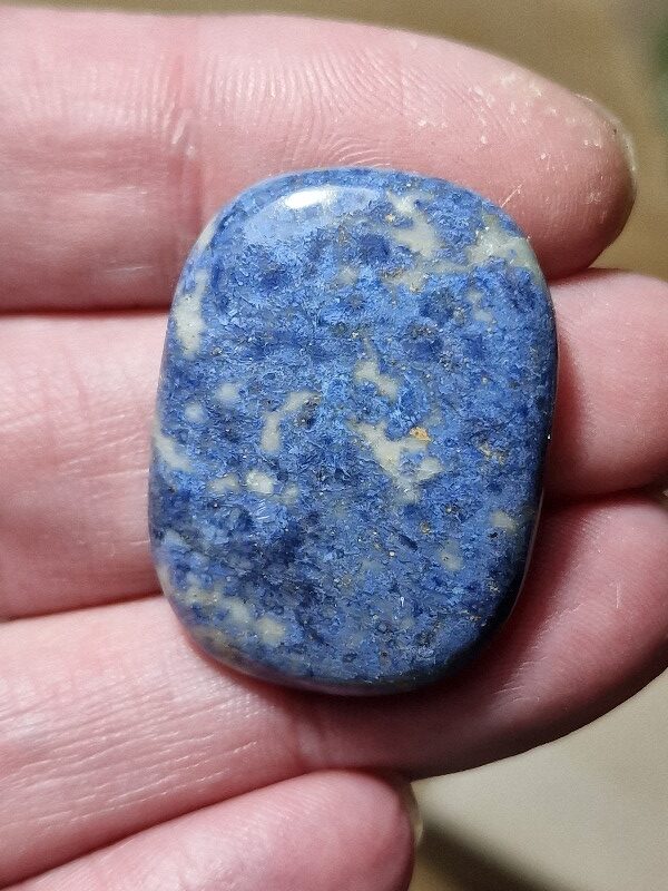 33x25mm dumortierite cabochon