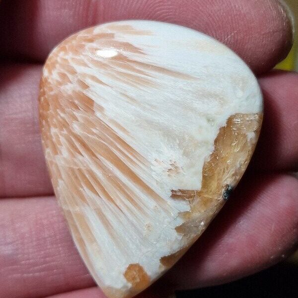 40x31mm scolecite cabochon