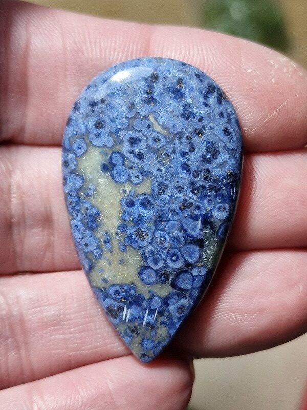 45x27mm dumortierite cabochon