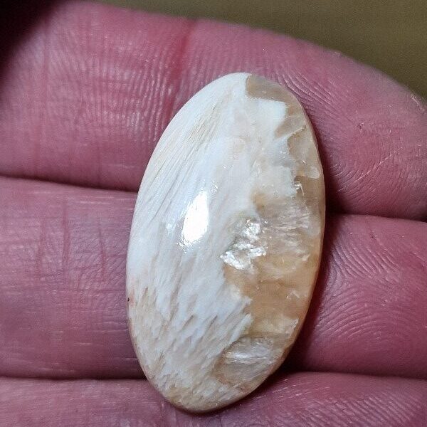 30x17mm scolecite cabochon