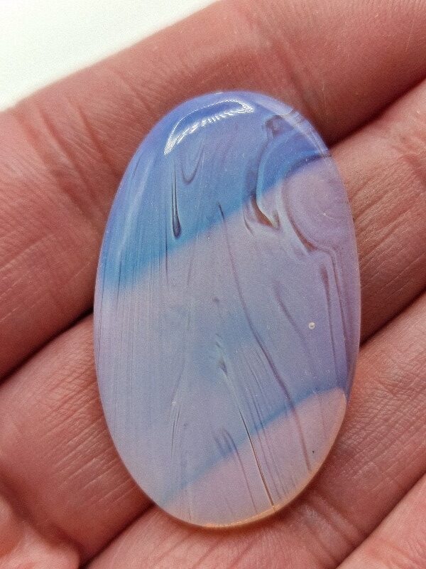 40x25mm opalite cabochon