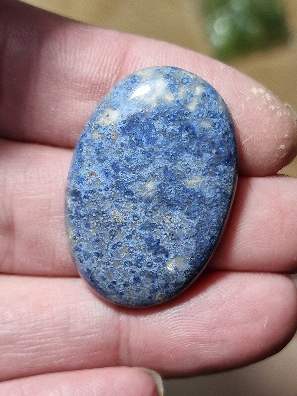 36x24mm dumortierite cabochon