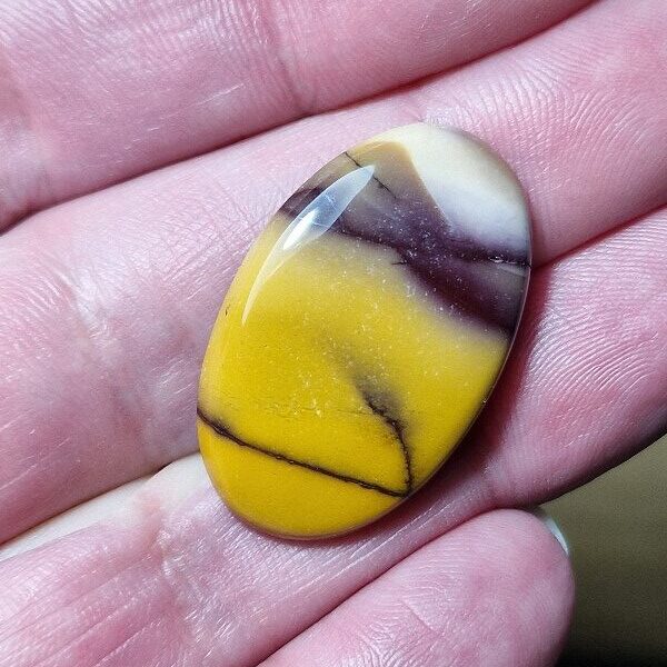 32x21mm Mookaite jasper cabochon