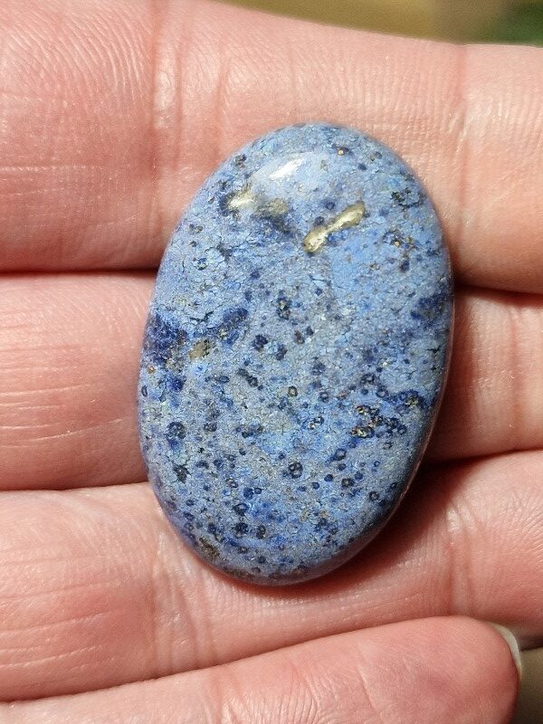 37x24mm dumortierite cabochon