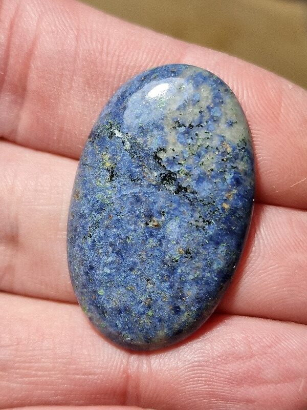 37x23mm dumortierite cabochon