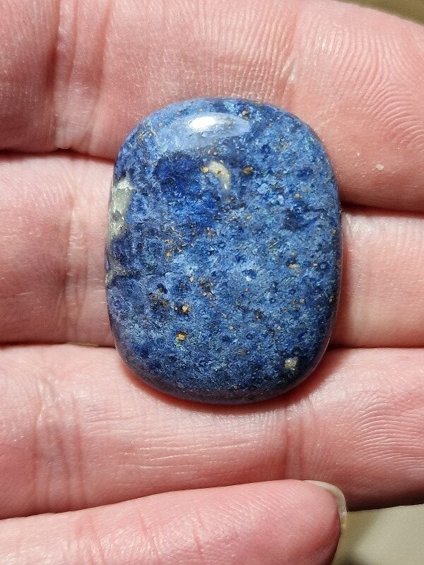 30x23mm dumortierite cabochon
