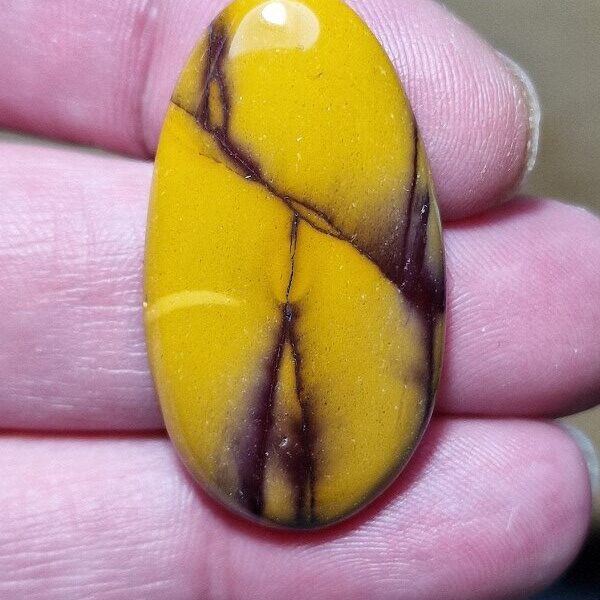 38x21mm Mookaite jasper cabochon