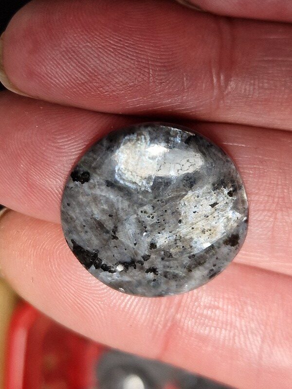 24mm round Lavikite cabochon