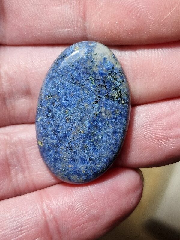 33x22mm dumortierite cabochon