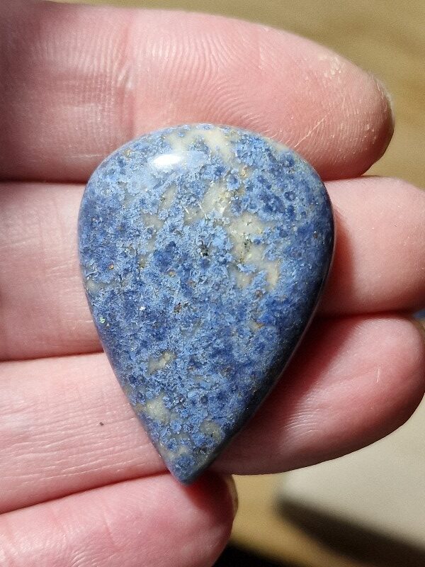 37x27mm dumortierite cabochon