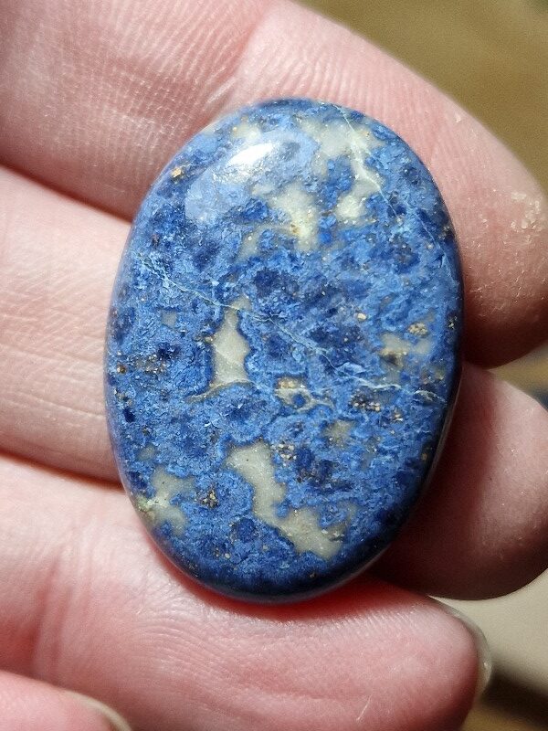 32x23mm dumortierite cabochon