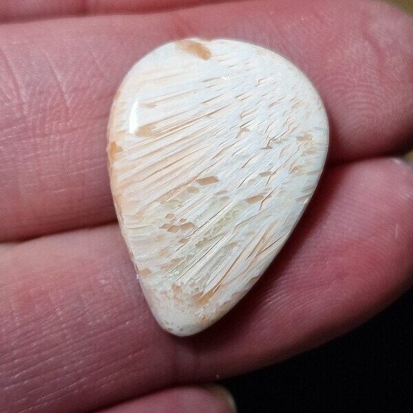 26x19mm scolecite cabochon