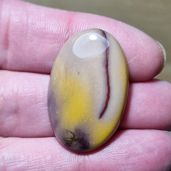 35x23mm Mookaite jasper cabochon