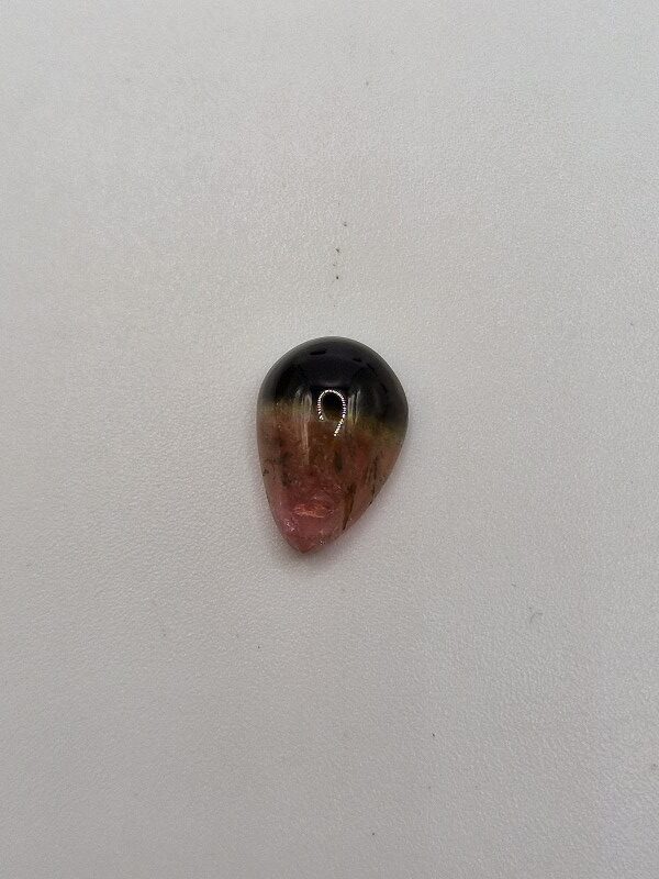 12.2x8.4x4.6mm Brazilian tourmaline cabochon