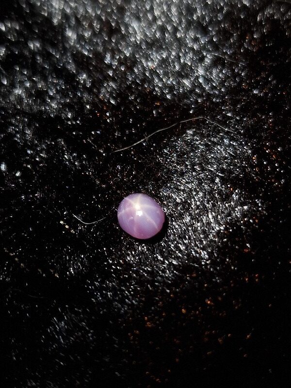 4.86x4.27x3.76mm Sri-Lankan star sapphire cabochon