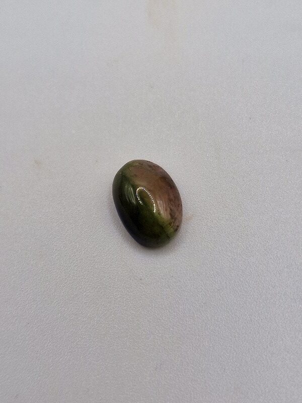 10.3x7.3x4.5mm Brazilian tourmaline cabochon