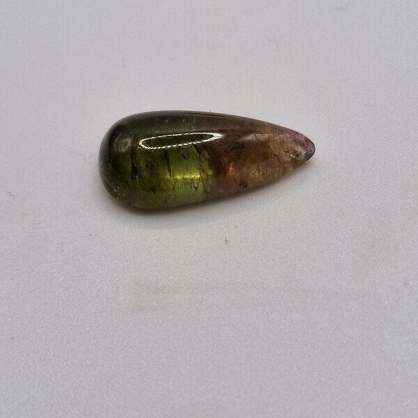 16.1x7.8x4.8mm Brazilian tourmaline cabochon