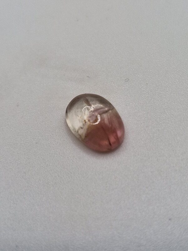 8.8x6.4x3.5mm Brazilian tourmaline cabochon