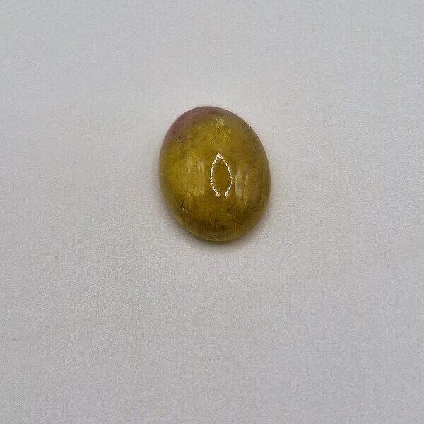12.3x9.0x4.4mm Brazilian tourmaline cabochon