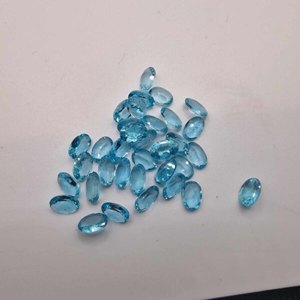 6x4mm oval apatite facet